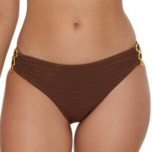 Trina Turk  Glimmer Buckle Hipster Bikini Bottoms